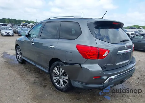2018 Nissan Pathfinder Sv из США, поврежденный, VIN 5N1DR2MN2JC634432